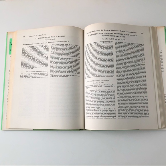 Documents of Texas History Book - Picture 4 of 6